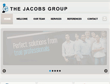 Tablet Screenshot of jacobsgrp.com